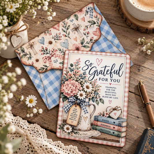 Cards of Grace | 50 All-Occasion Christian Printable Cards & Envelopes