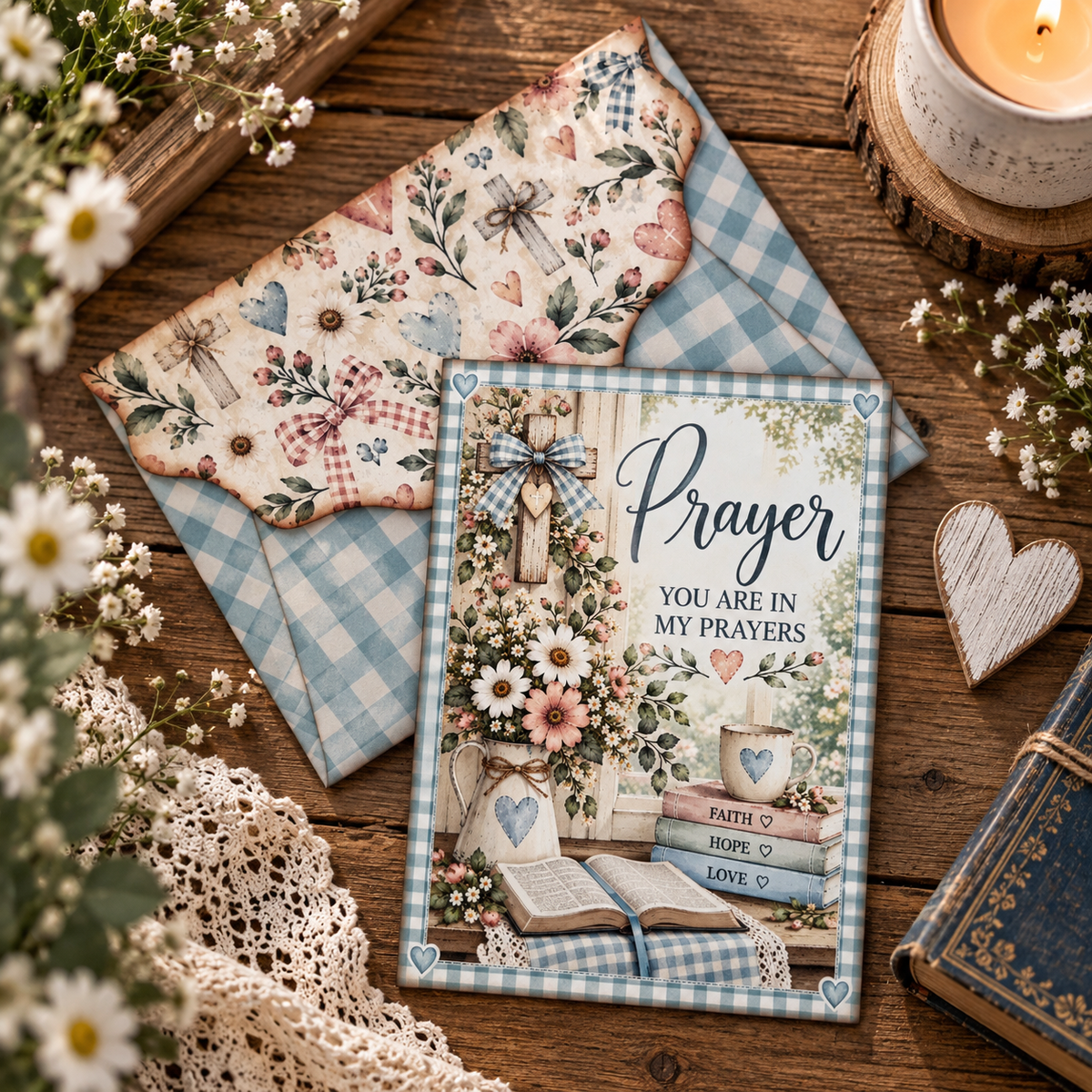 Cards of Grace | 50 All-Occasion Christian Printable Cards & Envelopes