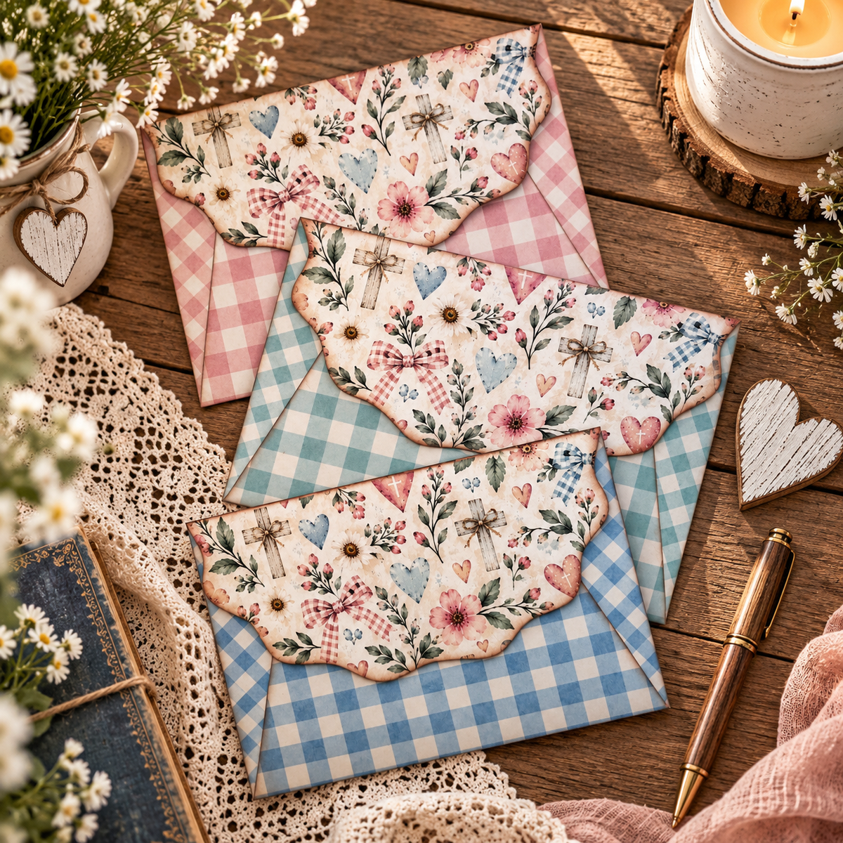 Cards of Grace | 50 All-Occasion Christian Printable Cards & Envelopes