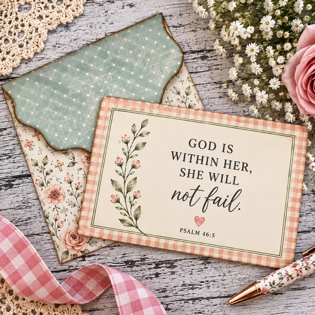 Gathered in Grace Postcards & Envelope Set