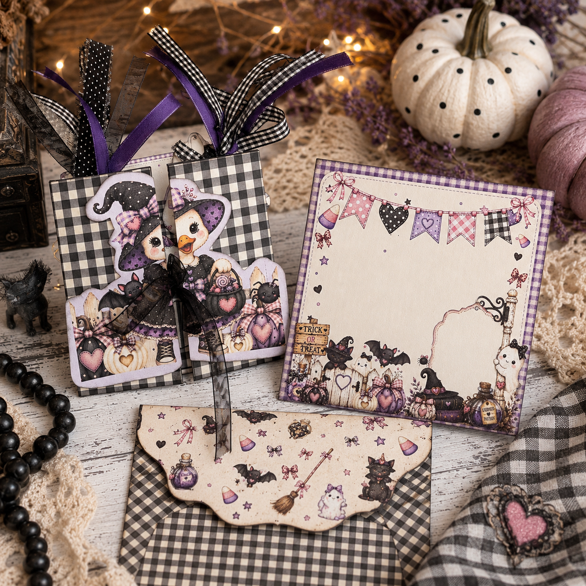 👻🩷 Too Cute to Spook Ultimate Halloween Creative Bundle 💜👻