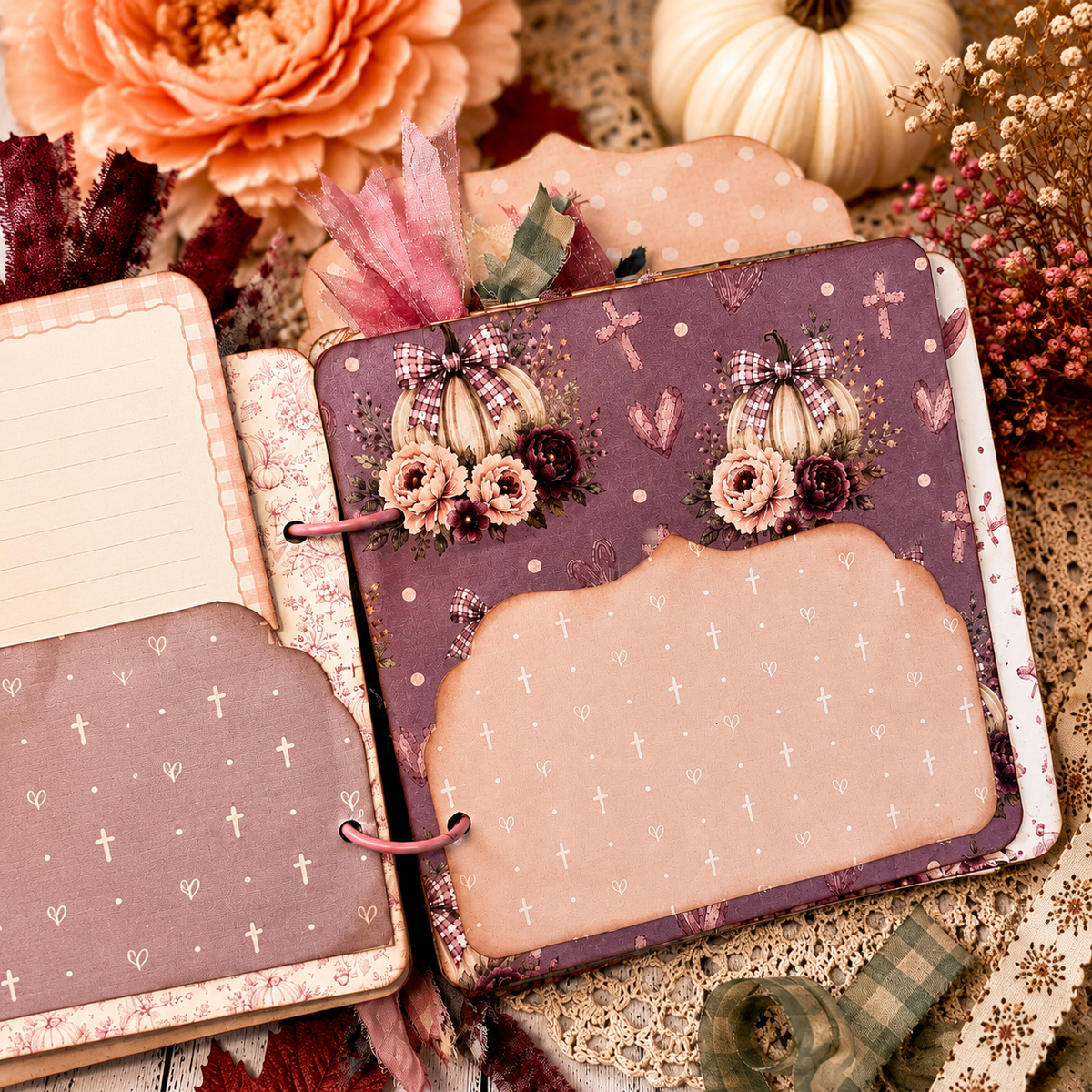 Fall Blessings Journal & Keepsake Book