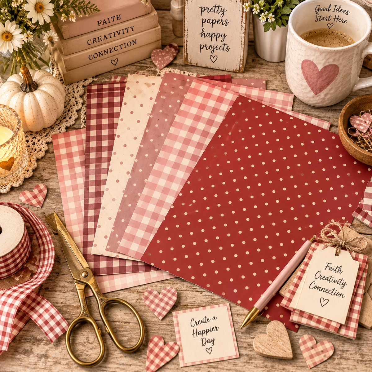 Fall Blessings Gather & Celebrate Printable Fall Party Decorations & Paper Craft Collection