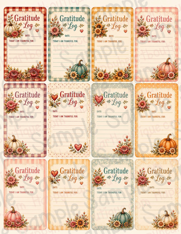 🍂 Vintage Harvest Market Printable Paper, Ephemera  & Creative Elements Collection | Fall Junk Journal, Scrapbook & Paper Crafting Kit
