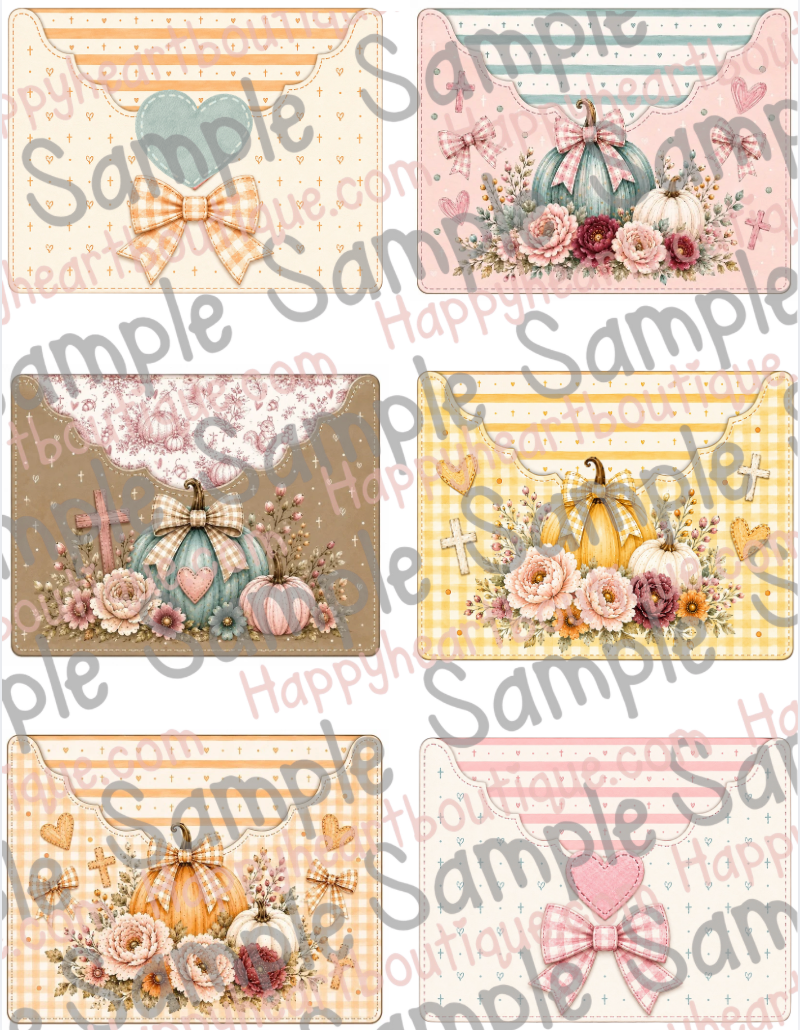 🍁 Fall Blessings Paper, Ephemera & Creative Elements Collection