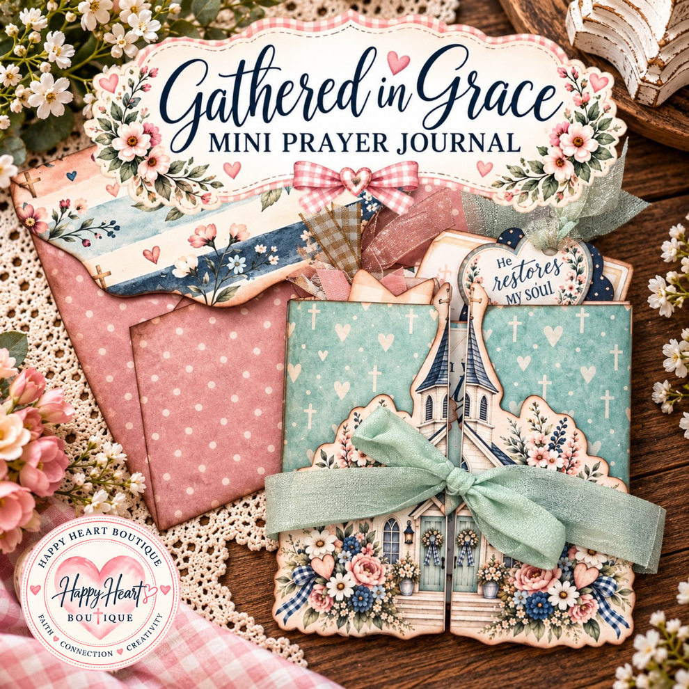 Gathered in Grace Mini Prayer Journal | Printable Christian Journal ...