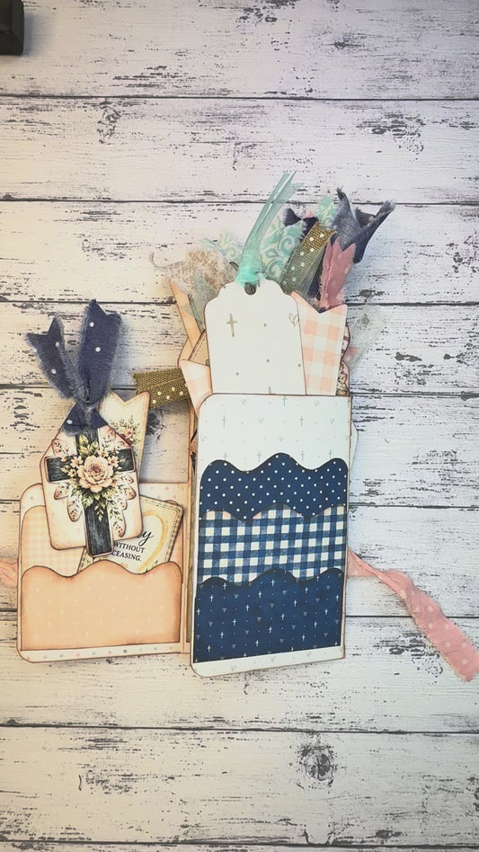 Gathered in Grace Tri-Fold Tag Folio